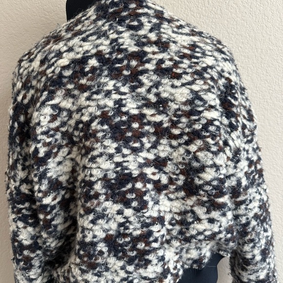 Rare III Viviniko Women Wool Varsity Bomber Style Graffiti Jacket S. Japan, - Picture 5 of 8